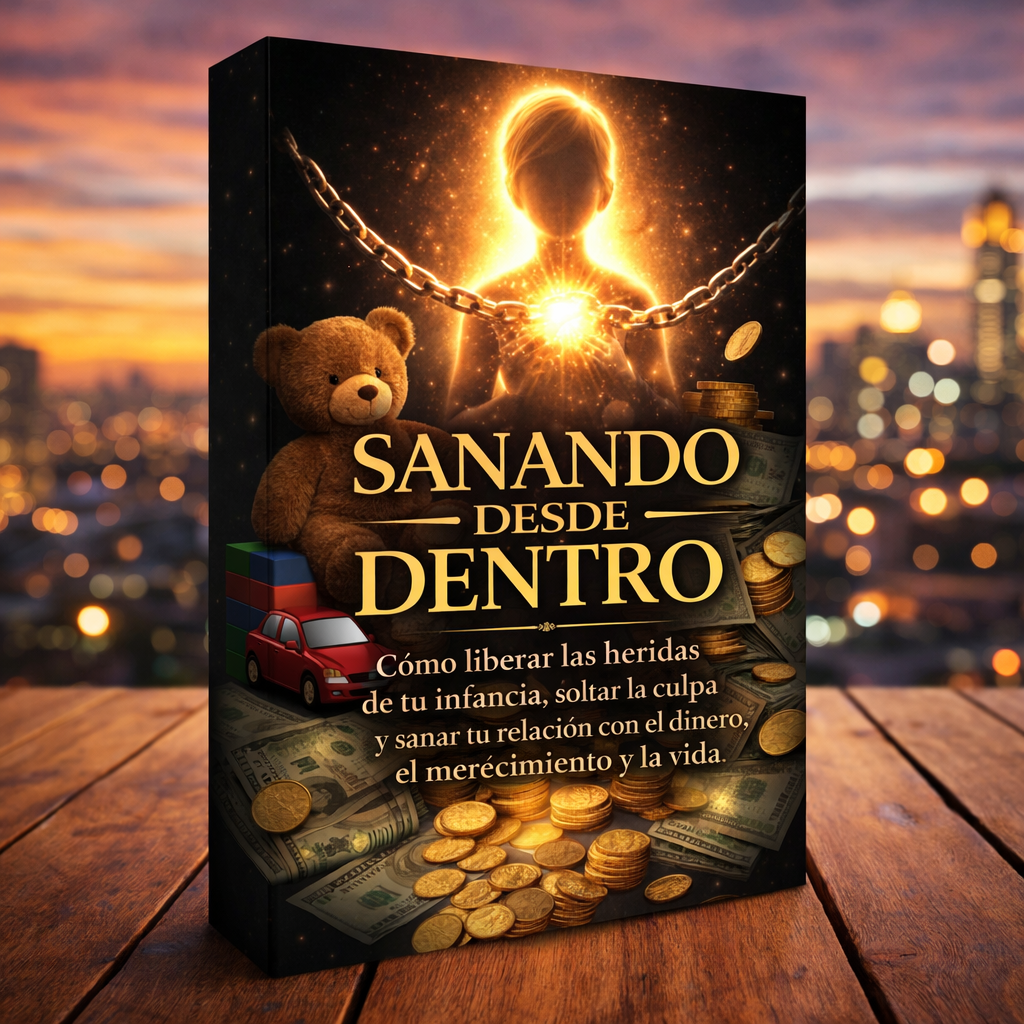 Sanar desde dentro - Cómo sanar las heridas de tu infancia para dejar de sabotear tu dinero, tu merecimiento y tu vida.